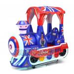 Plastic Coin Operated Kiddie Ride Train Airplane Kids Machine Customized for sale