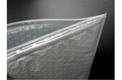China 3x5cm small pack no printing reusable zipper bubble bag for retail pack supplier