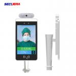 Access Control Walk Through Temperature Scanner Thermometer Biometric Machine for sale