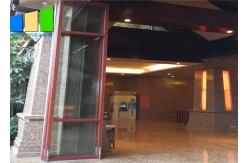 China Hot Sale Folding Office Glass Partition Door Sliding Partition Wall supplier