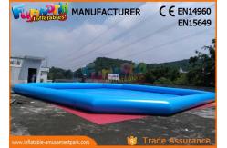 China Puncture - Proof PVC Inflatable Water Pools / Home Yard Blow Up Swimming Pool supplier