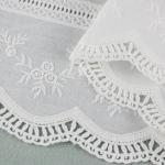 Soft and Durable Lace Trimmed Cotton - Roll Packaging Dependable Quality