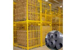 China ISO Galvanised 100mm Feet 6.4mm Metal Folding Container supplier