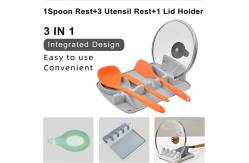 China Multifunction Kitchen Gadget Tools Spoon Rest Silicone Material supplier