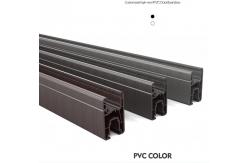 China Front PVC Plastic Aluminium Doors And Windows Windproof Customized supplier