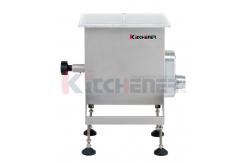 China 20 Pound Sausage Processing Equipment , Commercial Grinder Mixer Large Capacity supplier