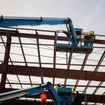 Quick Assemble Steel Structure Car Showroom Modern Spacious Design for sale