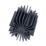 Black Anodizing Aluminum Heatsink Profiles / Heat Sink Profiles For Led Light for sale