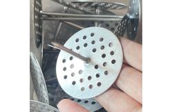 China M3*75 Mm Galvanized Marine Insulation Pins With Perforated Disc Base supplier