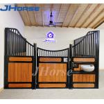 2.2m Height Outdoor Horse Stalls Steel Structure Building Prefabricated for sale