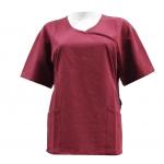 180 GSM Lady Polyester 62 % Rayon ( Viscose) 33% Spandex 5% 180gsm Short Sleeve Medical Uniforms for sale