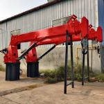 Folding Arm Or Telescopic Mobile Harbor Crane for lifting for sale