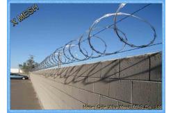 China Heavy Galvanised Concertina Razor Wire Barbed Tape Security Fencing supplier