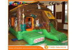 China 0.55mm PVC Tarpaulin Inflatable Bouncy Castle Moonwalk Jumping Castle Durable supplier