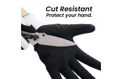 China Versatile 18 Gauge Cut Resistant Work Gloves Nitrile Coating Touchscreen Safety Gloves supplier