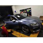 Storm Blue Matte Car Vinyl Wrap Air Release With Removable Acrylic Adhesive