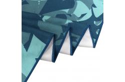 China BSCI His And Hers Microfibre Floral Beach Towel Custom Design supplier