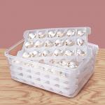 72 Compartment Dumpling Storage Box Multi Layer Rectangular for sale