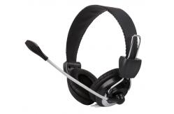 China USB / 3.5mm jack 8hrs 40mW 2.2m Wired Earphones With Microphone supplier