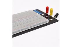 China 1660 Points Electronic Solderless Breadboard Transparent Prototyping Board supplier