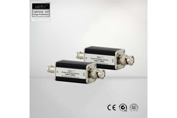 Coaxial CCTV Surge Protection Device 20KA BNC Interface Hybrid GDT And Diode