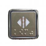 Voltage 12-24 V Stainless Plate Lift Push Button With Braille For Cop/Lop for sale