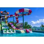 Outdoor Swimming Pool Accessories Fiberglass Water Slide for Kids for sale