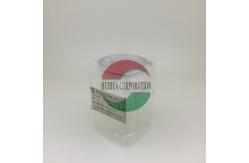 China Small Clear Plastic Cylinder Box , 170ML Empty Plastic Jars supplier