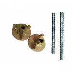 Electrostatic Spraying Formwork Tie Nut for Galvanized Wings Nut with Color Painted Concorete Formwork Compatibility for sale