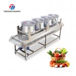 350KG Stainless steel fruit and vegetable processing air drying machine group production line for sale