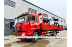 China Dongfeng Quality New 4x2 Flatbed Tow Truck Cargo Flat Bed Dump Truck supplier