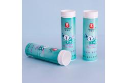 China Supplements Industrial VC Effervescent Tablets Lemon Vitamin C Plastic Bottle Custom supplier