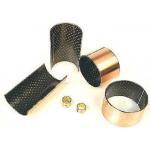 PTFE Filled Split Bronze Bushed Journal Bearing Anti Corrosion For Pharmaceutical Machinery for sale