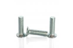 China Countersunk Flat Head Screw With Zinc Plating For Easy And Convenient Application supplier