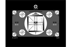 China Camera Resolution Test Chart Transparent 4k Uhd Tv Universal Equiped With Light Box supplier