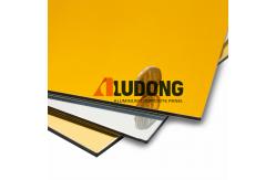 China Mirror Finish Aluminum Composite Panel 3mm-6mm Thickness supplier