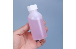 China Biodegradable HDPE Round Bulk Plastic Bottles For Chemical Liquid Seal Container 100ml supplier