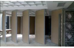 China Gymnasium Operable Partition Walls Panel System / Removable Sliding Partition Doors supplier