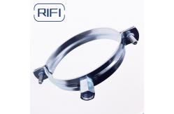 China Round Shape RIFI Metal Conduit Clamp  For Pipe Fixing And Support supplier