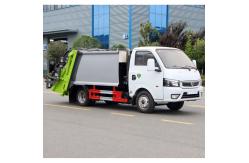 China 3CBM Dongfeng Compactor Garbage Truck Mini 4x2 Rubbish Collection Truck supplier