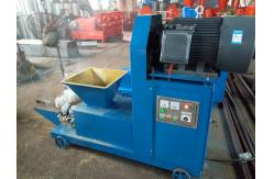 China Wood chips hollow rod solid fuel sawdust briquette press machine supplier