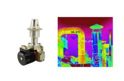 China MWIR Cooled Thermal Imaging Sensor Integrating 320x256 99.5% Pixel Rate supplier