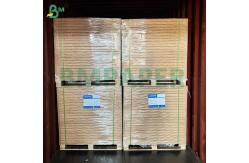 China Craft PE Paper Brown Cupstock Paper Strength And Durability For Cups supplier