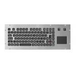 Rugged Marine Console PS2 USB Wired EMC Metal Keyboard for sale