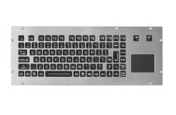 China Rugged Marine Console PS2 USB Wired EMC Metal Keyboard supplier