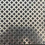 0.8mm Thickness Aluminum Perforated Panel / Aluminum Perforated Sheet For Construction for sale