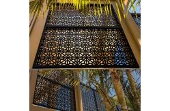 China Rectangle Room Divider Screen Aluminum Smooth Surface Fire Resistant supplier