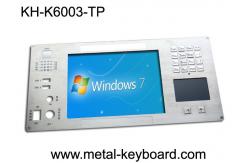 China Rugged Industrial Keyboard with Touchpad Mouse and Digital Keypad 16 Keys supplier