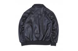 China Factory custom motorcycle jackets Fashion blank men ma1 flight leather jacket supplier