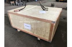 China 20 Ton Conventional Pipe Welding Rollers Stands Bolt Adjustment For Wind Tower supplier